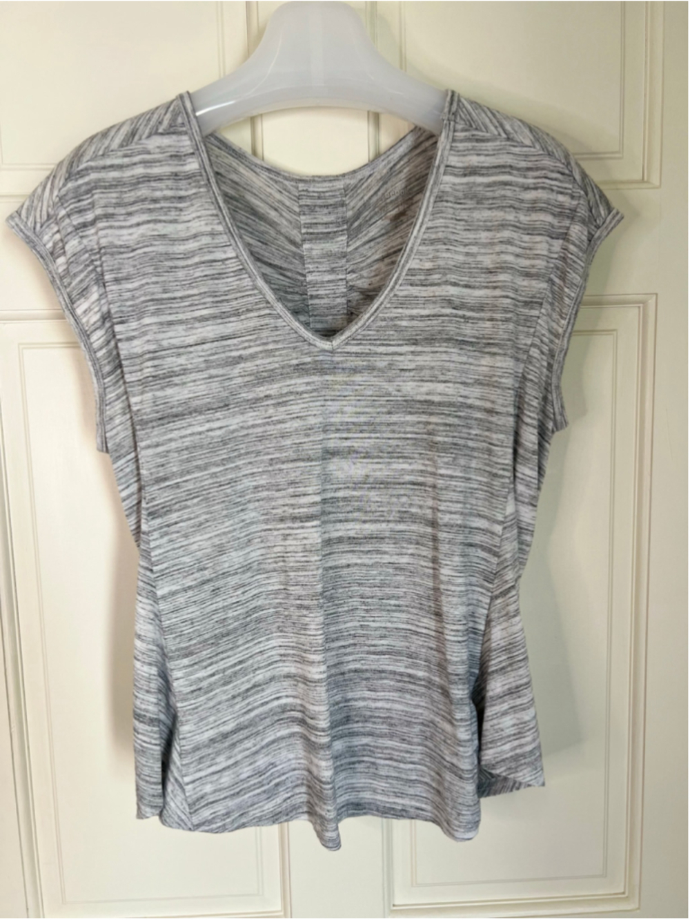 Reebok V-Neck Tee T-shirt Heather grey Women’s M